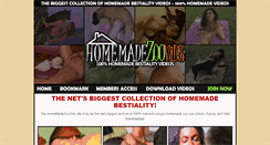 Desktop Screenshot of homemadezoovids.com